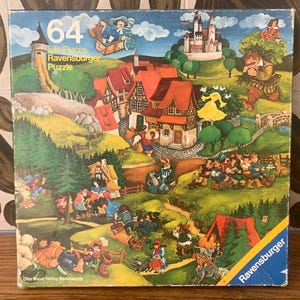 Ravensburger Puzzle Fairy Land - No. 623 5 832 7 - R. Mortl / vintage puzzle / Made in Western Germany