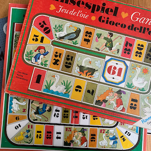 Ravensburger - Dice Game - Board Game - Ganzenbord Nr.11.201 - 1971