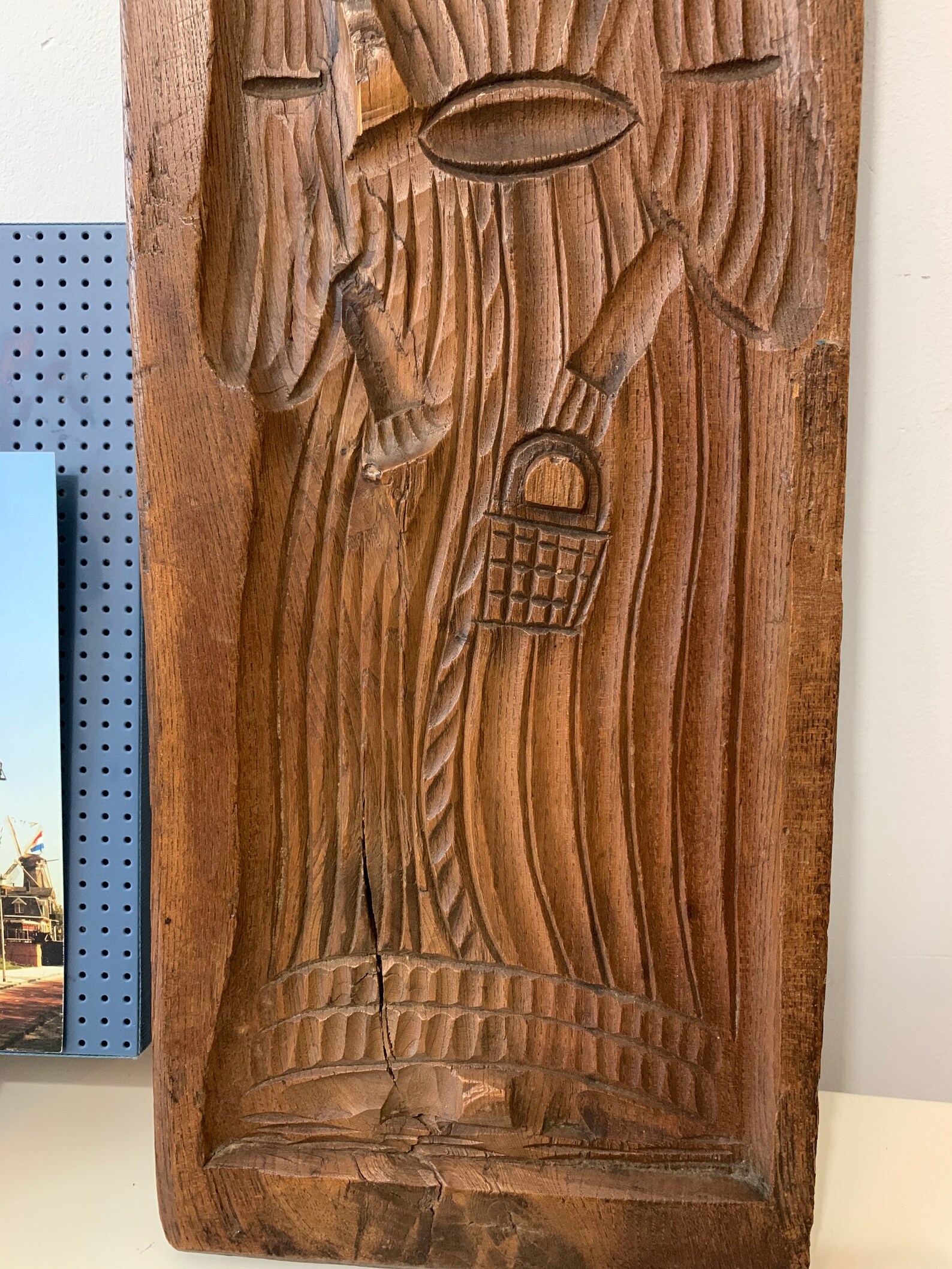 TwoSided Large Dutch wooden Speculaas mold Speculaasplank Etsy