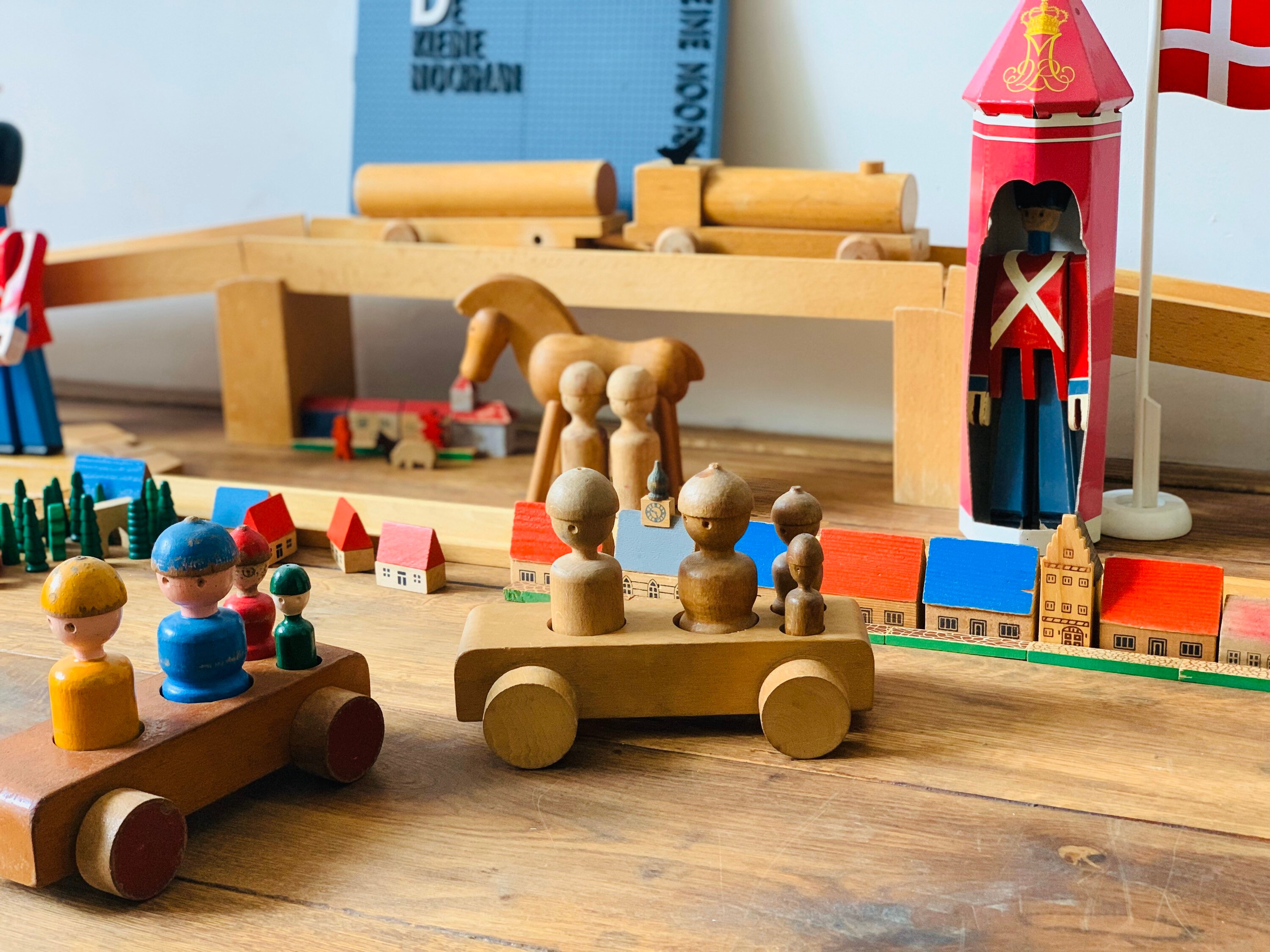 Wooden Toy Train Set by Kay Bojesen Danish Design Vintage Etsy