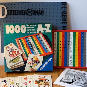 Denk aan een woord! Spel - 1976 - Ravensburger 211 5 206 7 / 1000 a-z