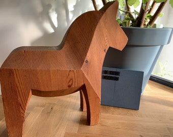 XXXL 超大型レア 54cm 木製 スウェーデン ダーラホース ダーラハスト ダーラナ馬 モーラ / スウェーデン /