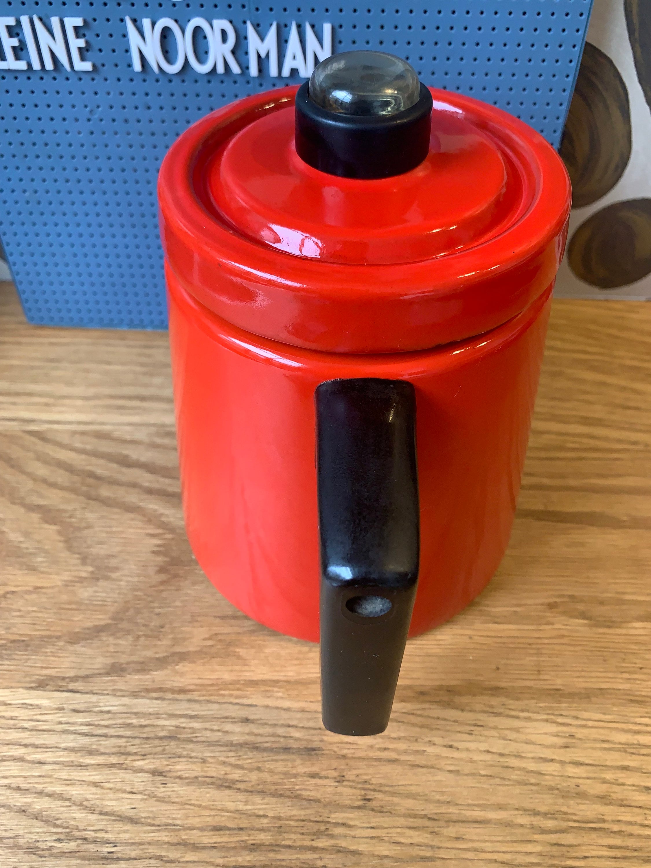 Vintage Finel ARABIA / Made in Finland / Enamel Coffeepot / Design