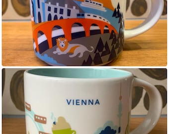 Starbucks coffee collector / Norway / Zurich  Cup Mug 14oz You Are Here Collection