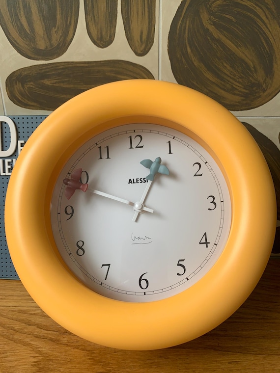 コメ ALESSI CLOCKS アレッシィ キッチンタイマー イエロー 正規輸入品】 ALESSI アレッシィ Duck Timer キッチンタイマー
