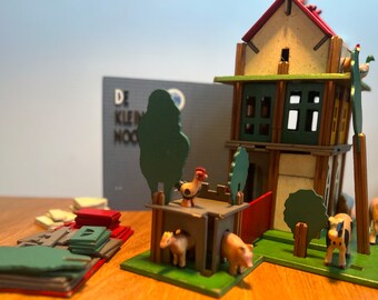 Mobaco Constructie Vintage en Creatief Speelgoed Bauhaus-stijl Made in  Holland huis villa vintage raro