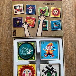 Jeu de mémoire original Sio Junior vintage