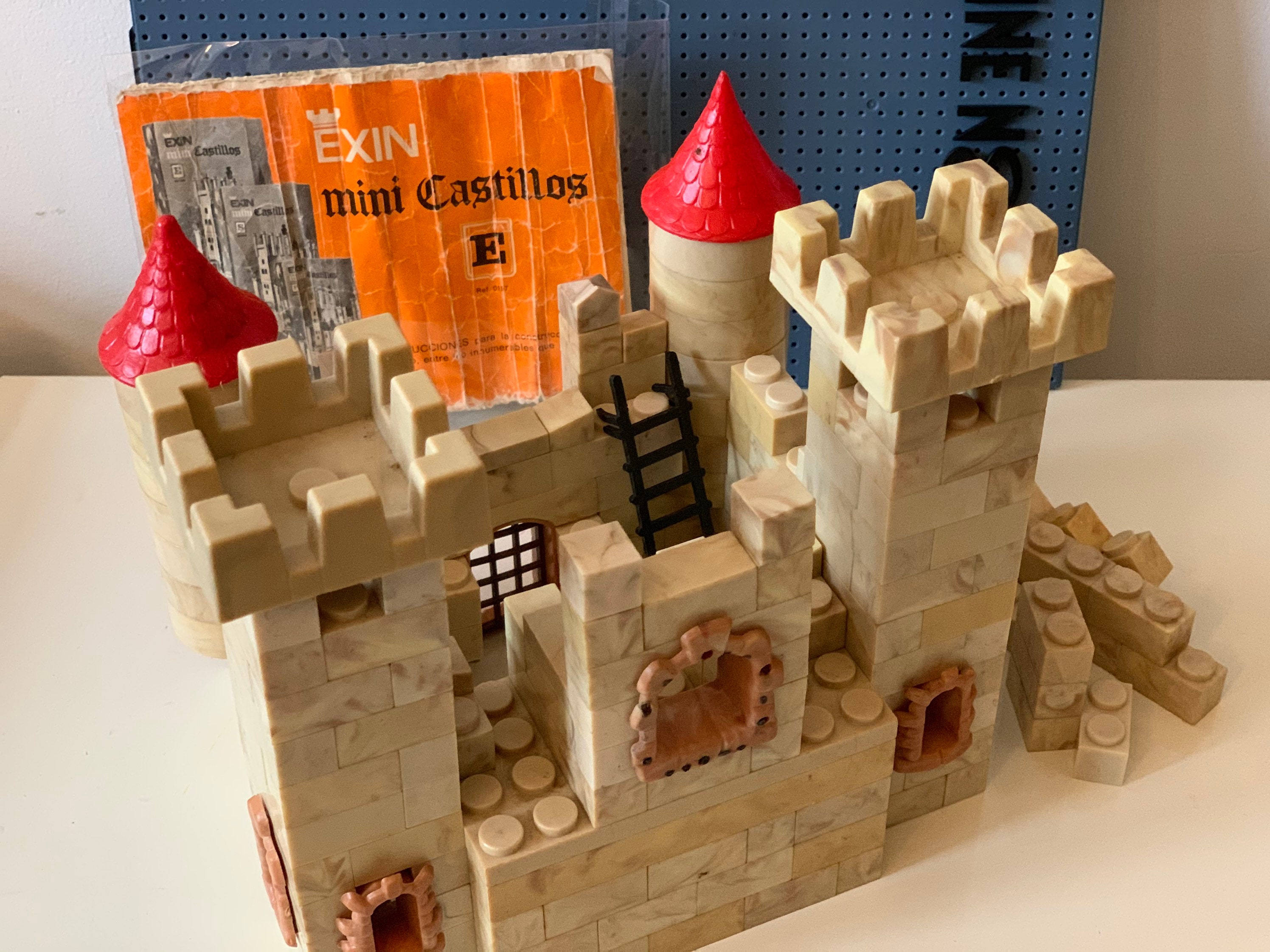 EXIN Mini Castillos Spanish 1970s Lego rare vintage Ref. Etsy