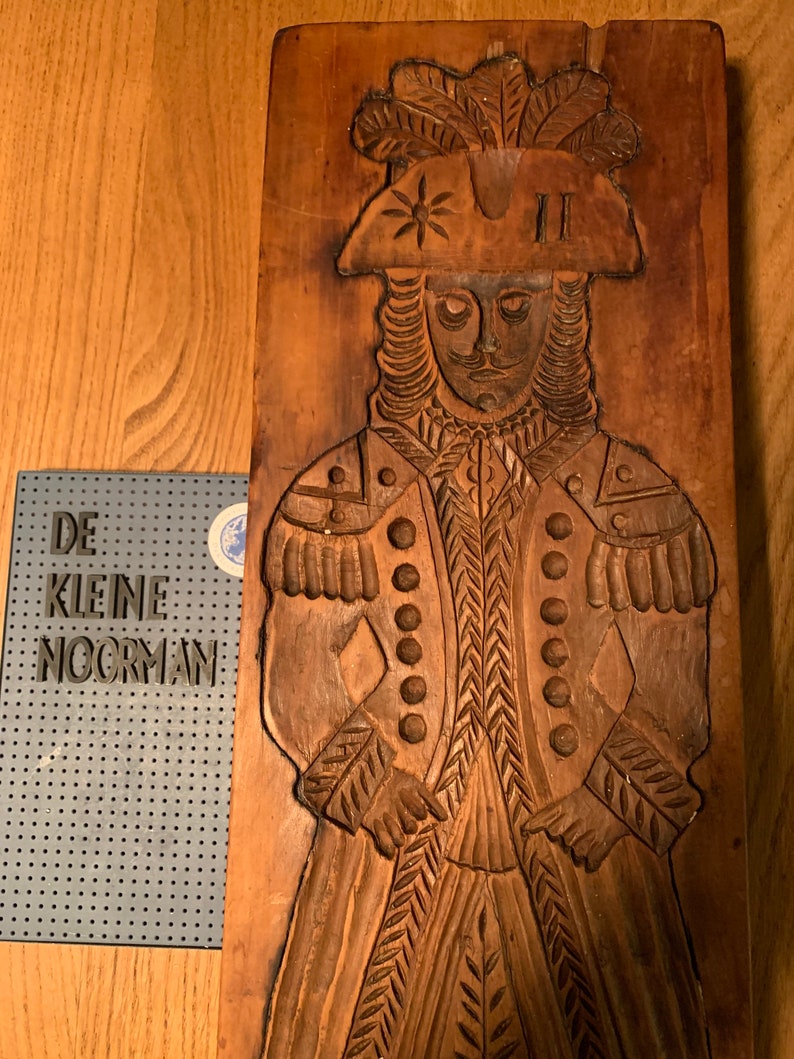 Vintage Dutch Wooden Speculaas Mold Speculaasplank Etsy