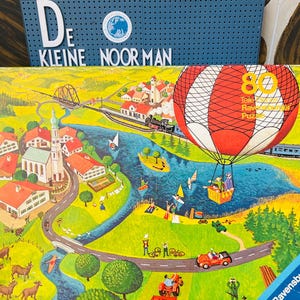 Ravensburger 1978 Ballonrit Ballonfahrt Balloon flight 80 pieces