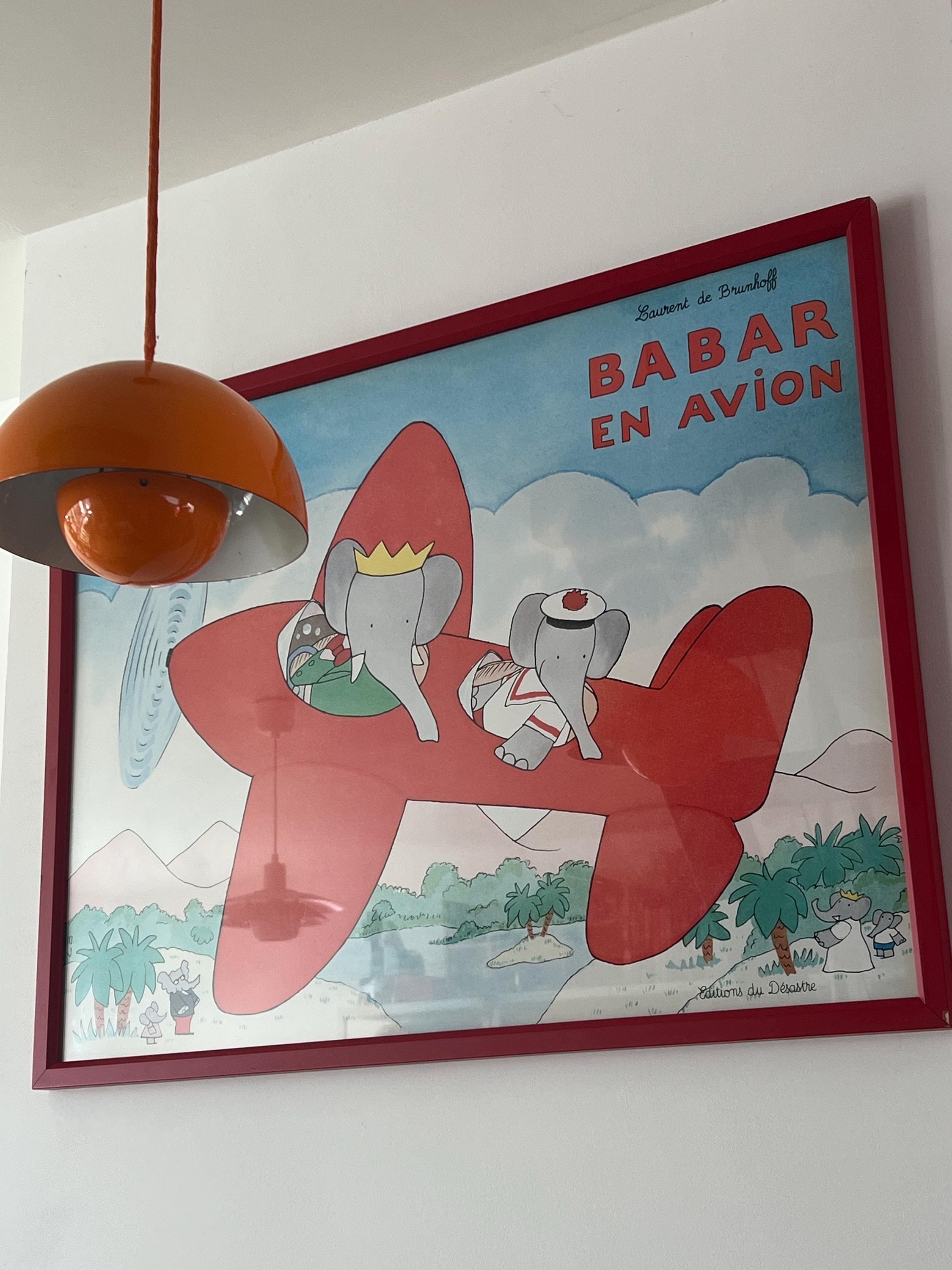 Babar En Avion - Etsy