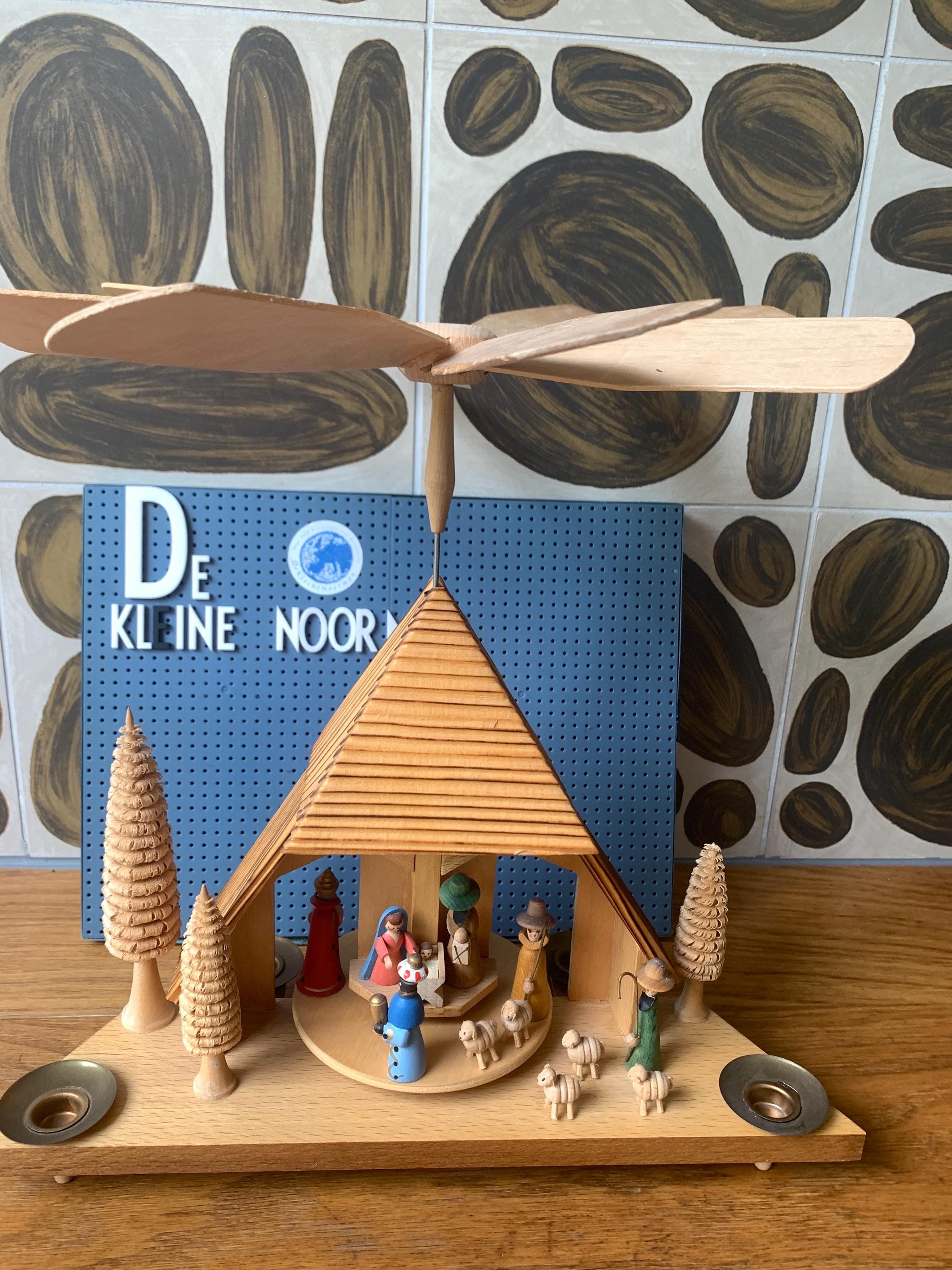 Vintage German Pyramid Windmill - Etsy
