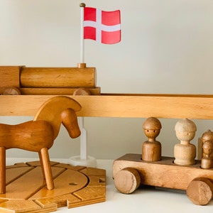 Wooden Toy Car by Kay Bojesen Danish Design Vintage