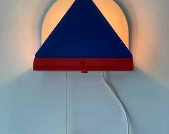 Vintage Ikea Sweden Stoja Memphis Milano Style Wall Lamp 90's