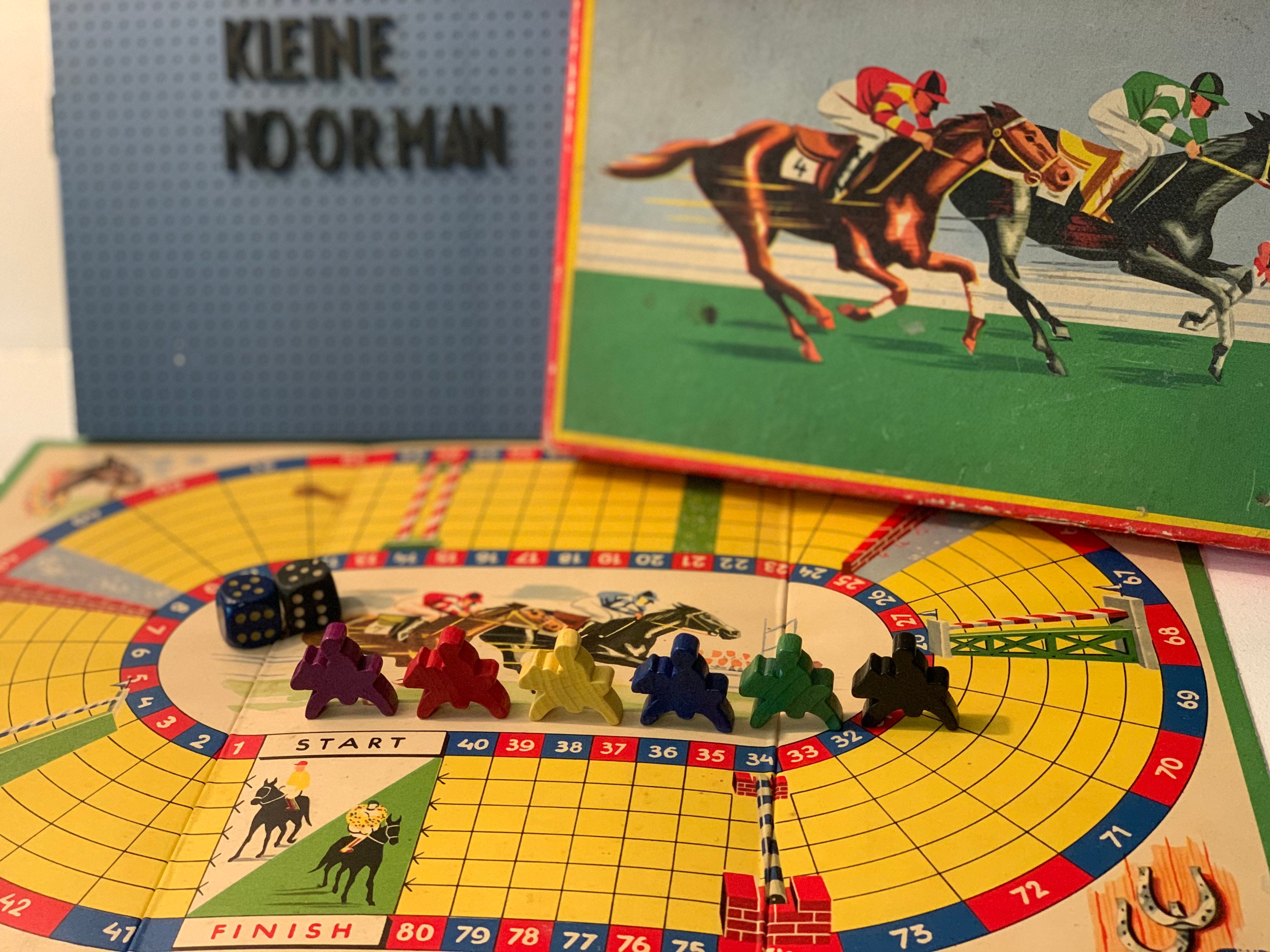 Jumbo No. 209 Horse Racing Game 1960s Game - Etsy