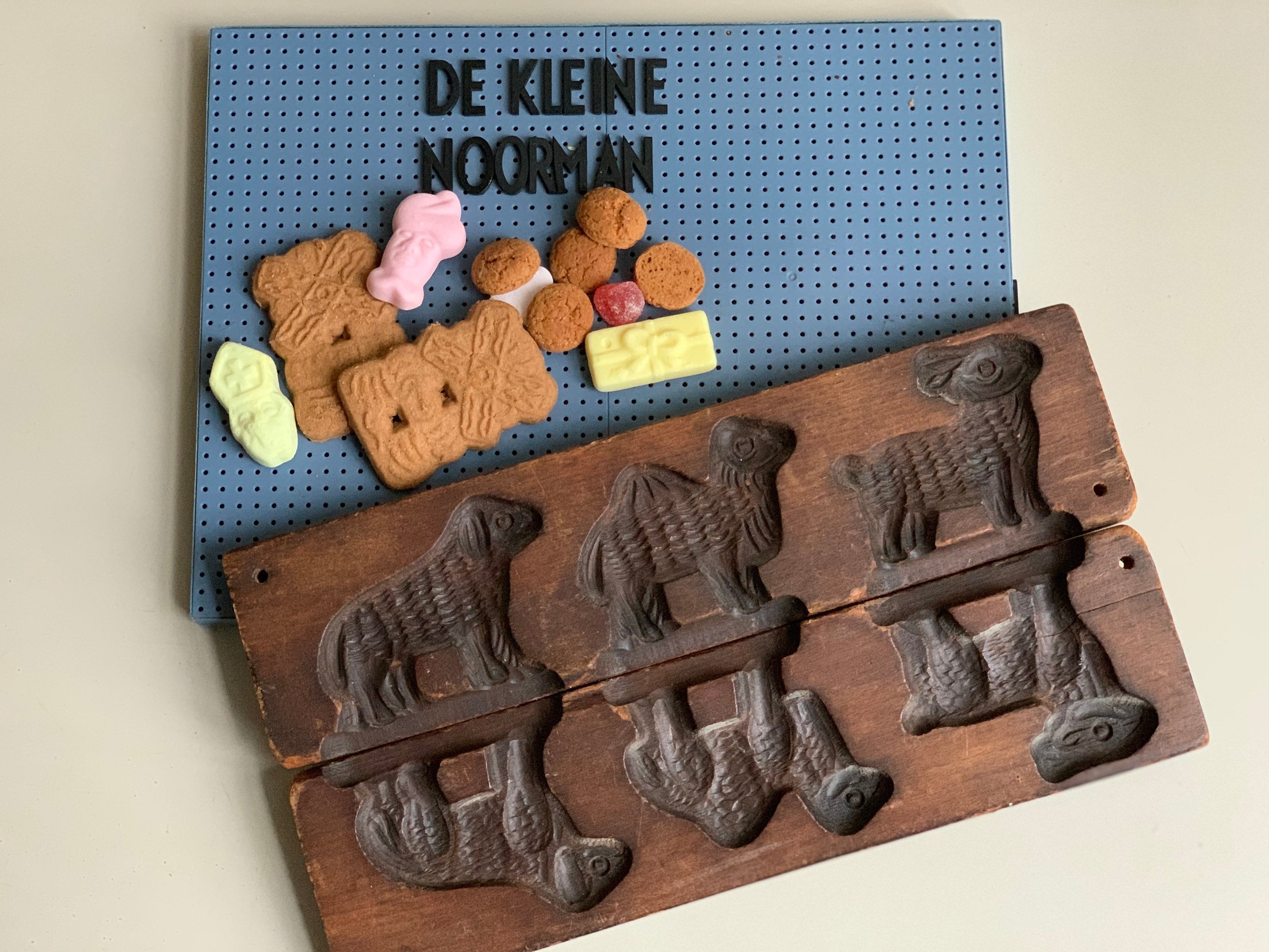 Rare Antique Wooden Speculoos Speculaas Cookie Mold Etsy