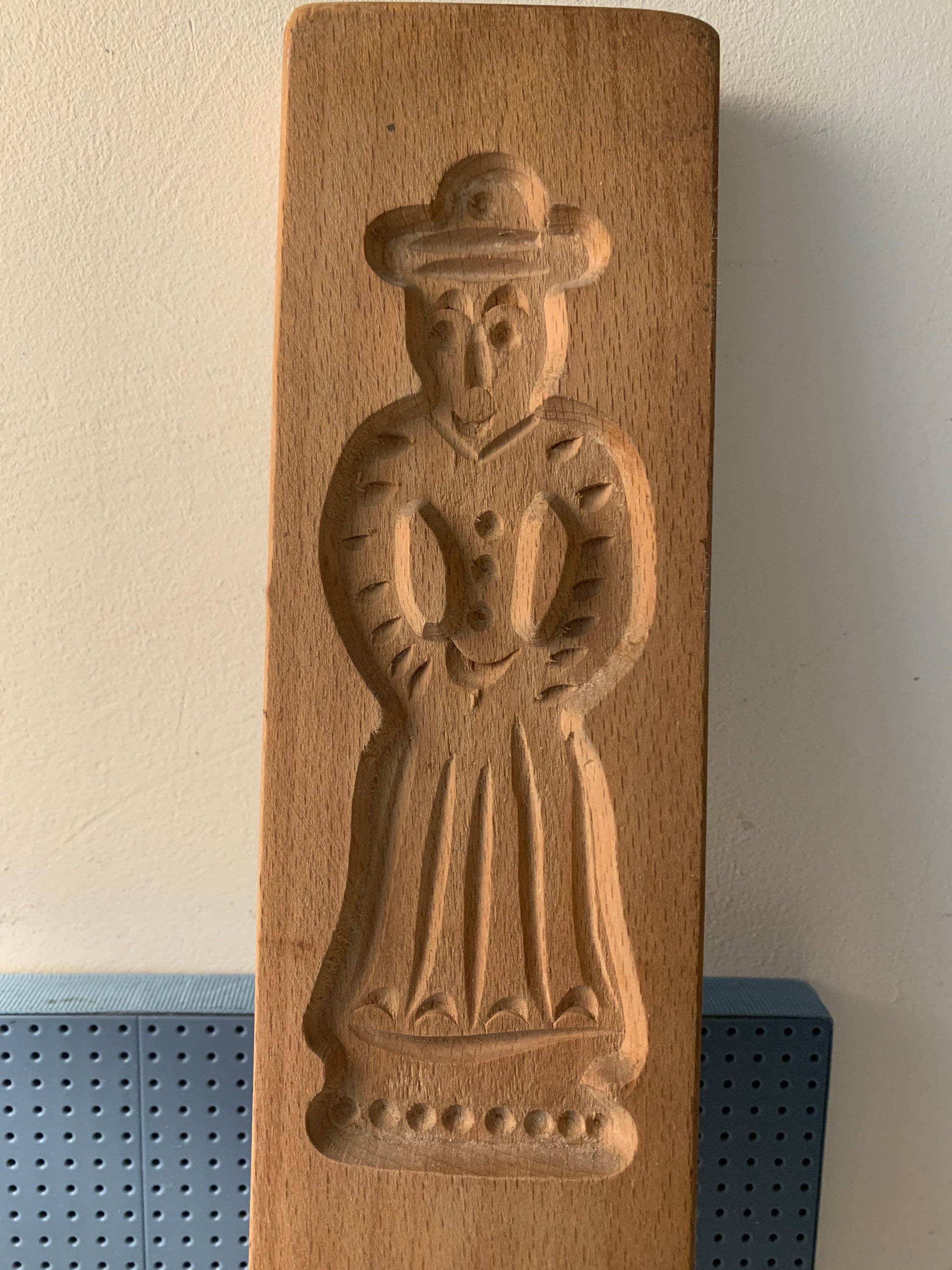 Set of 2 Wooden Speculoos Speculaas Cookie Molds Etsy UK