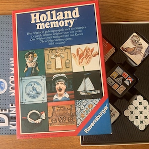 Ravensburger Holland Original Memory Game 1976 complete - Kees Kelfkens Made in West Germany