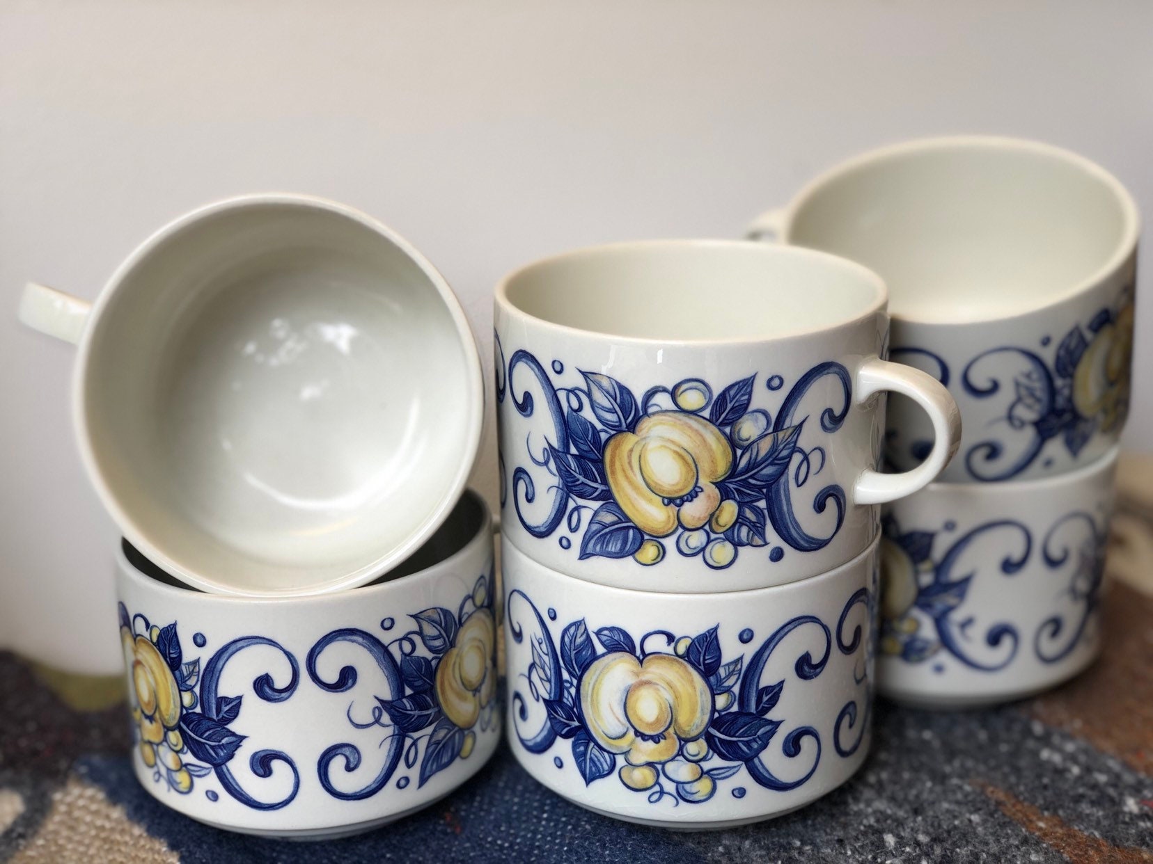 Luxemburgse Vintage Villeroy & Boch Cadiz Porseleinen Porseleinen