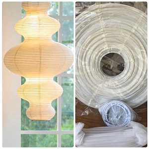 Style de lampe Akari Juni / design / suspension lumineuse en papier japonais / neuf / abat-jour