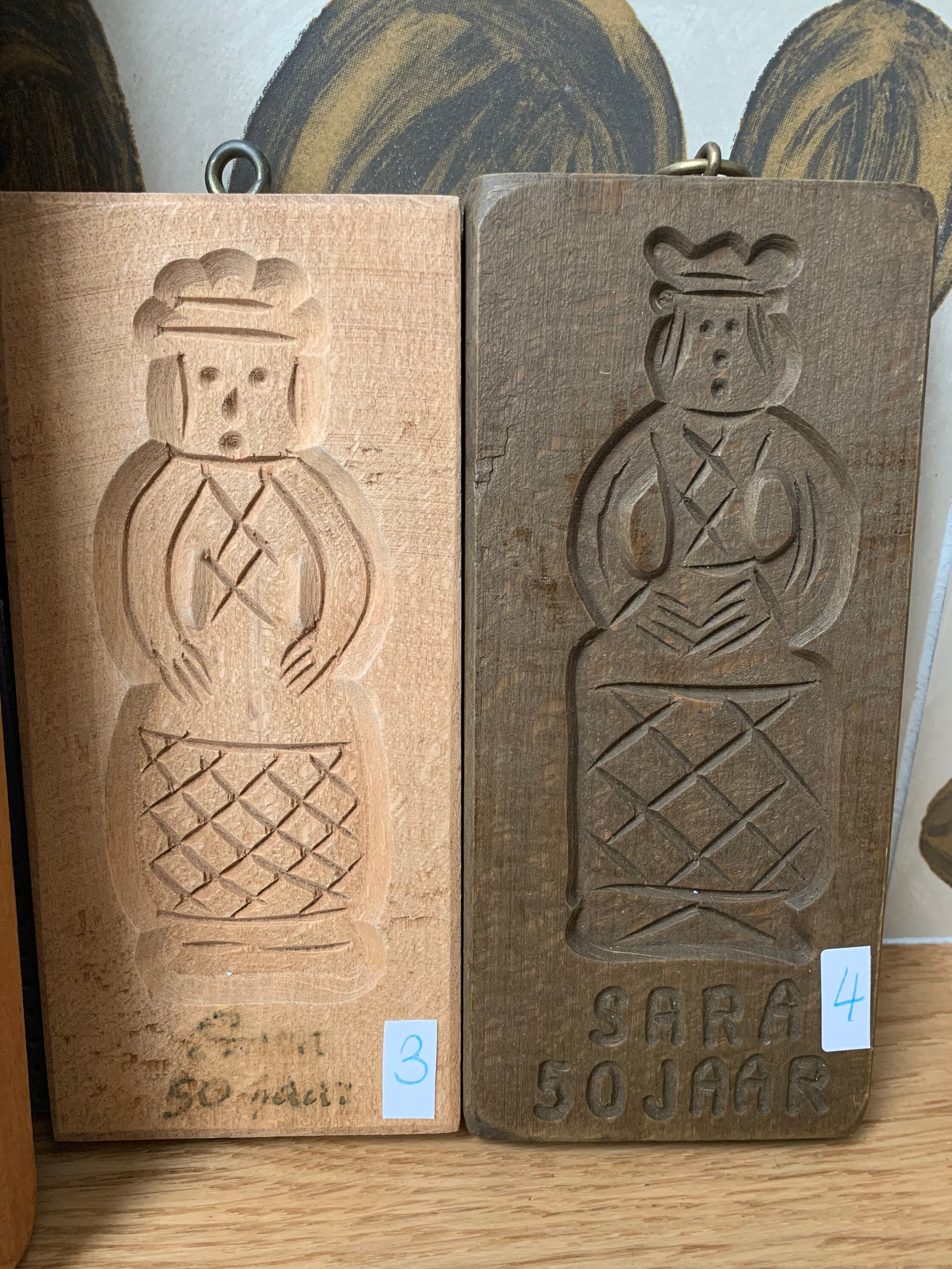 Wooden Speculoos Cookie Mold Speculaasplank Dutch Etsy