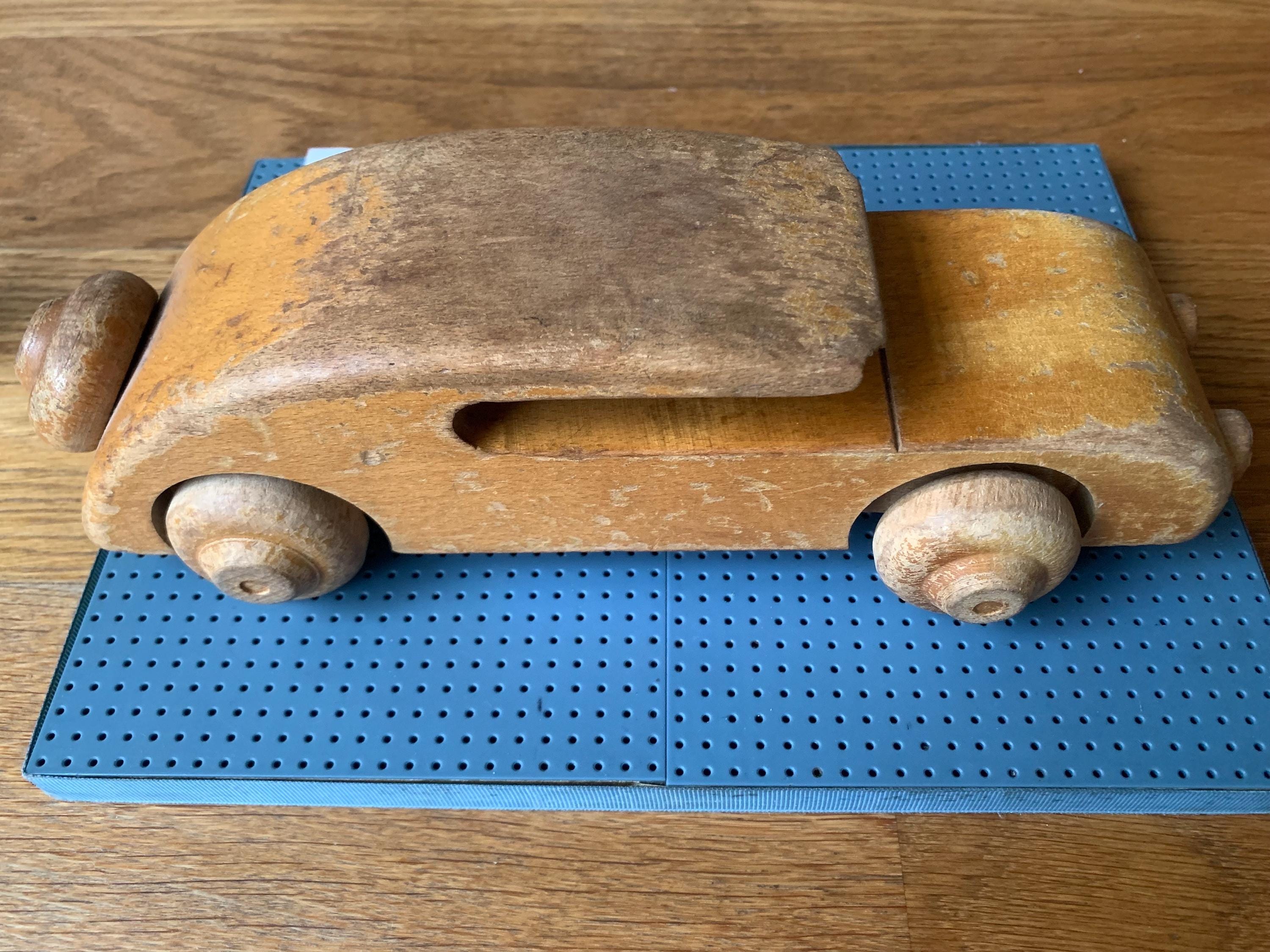 Vintage Wooden Toy Car - Sedan - Kay Bojesen Denmark / Danish