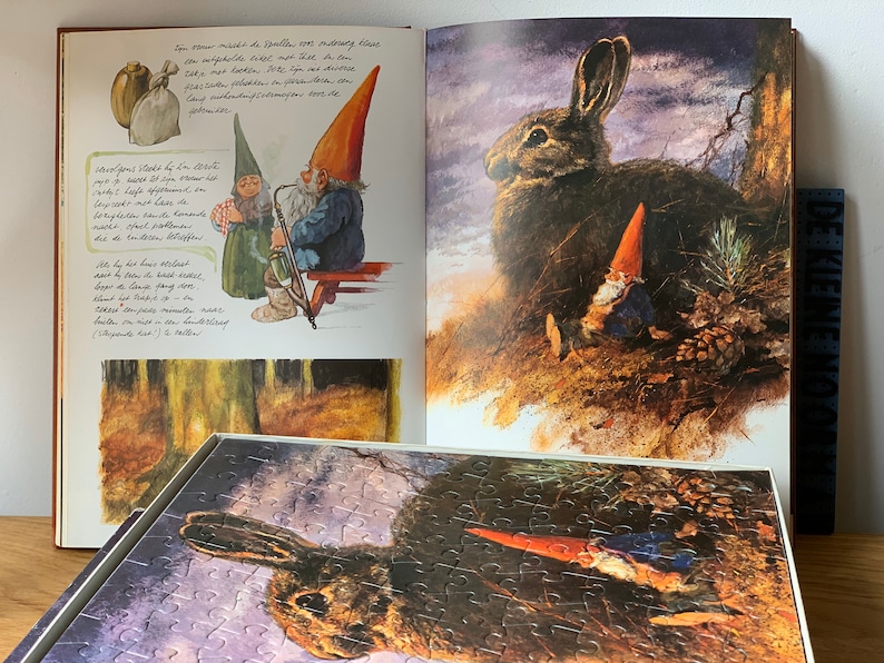 Jumbo Puzzle 1306 Rien Poortvliet David De Kabouter - Etsy