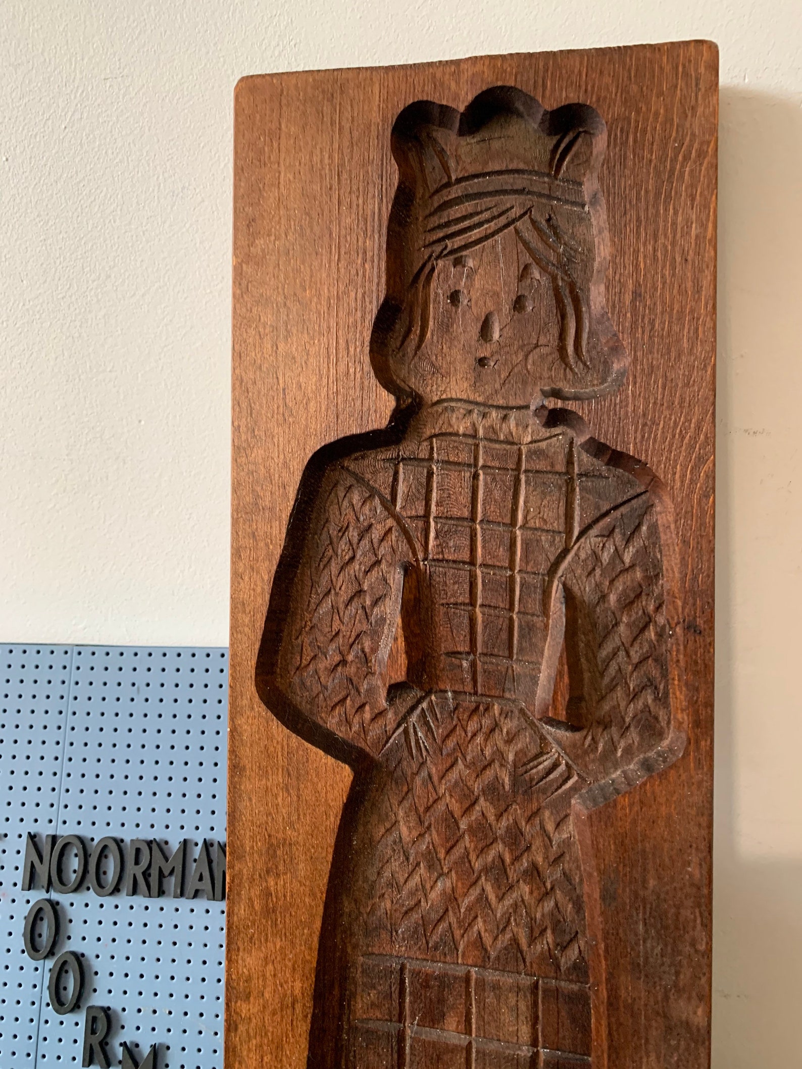 Set of 2 Wooden Speculoos Speculaas Cookie Molds Etsy