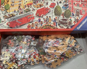 Vintage Junior 2x126 Pieces Funny Puzzle Ravensburger - Made in