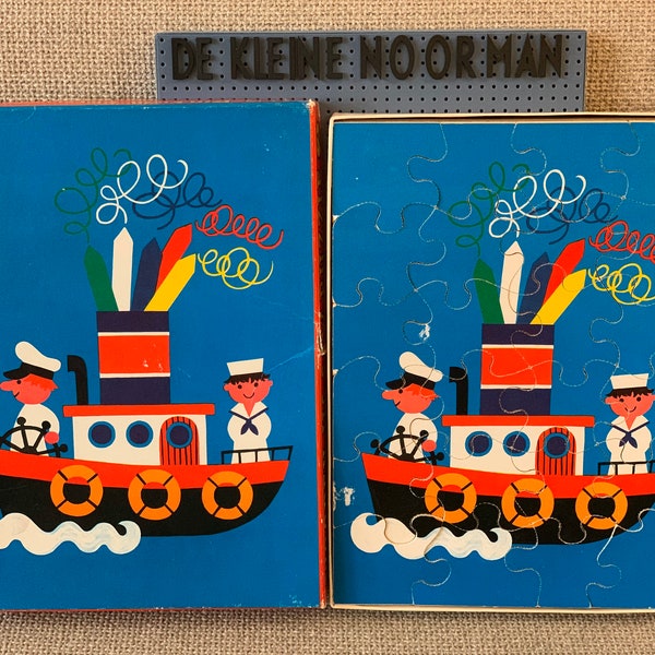 Un puzzle Pin-Kwin - N ° 2 - Deux marins sur un navire