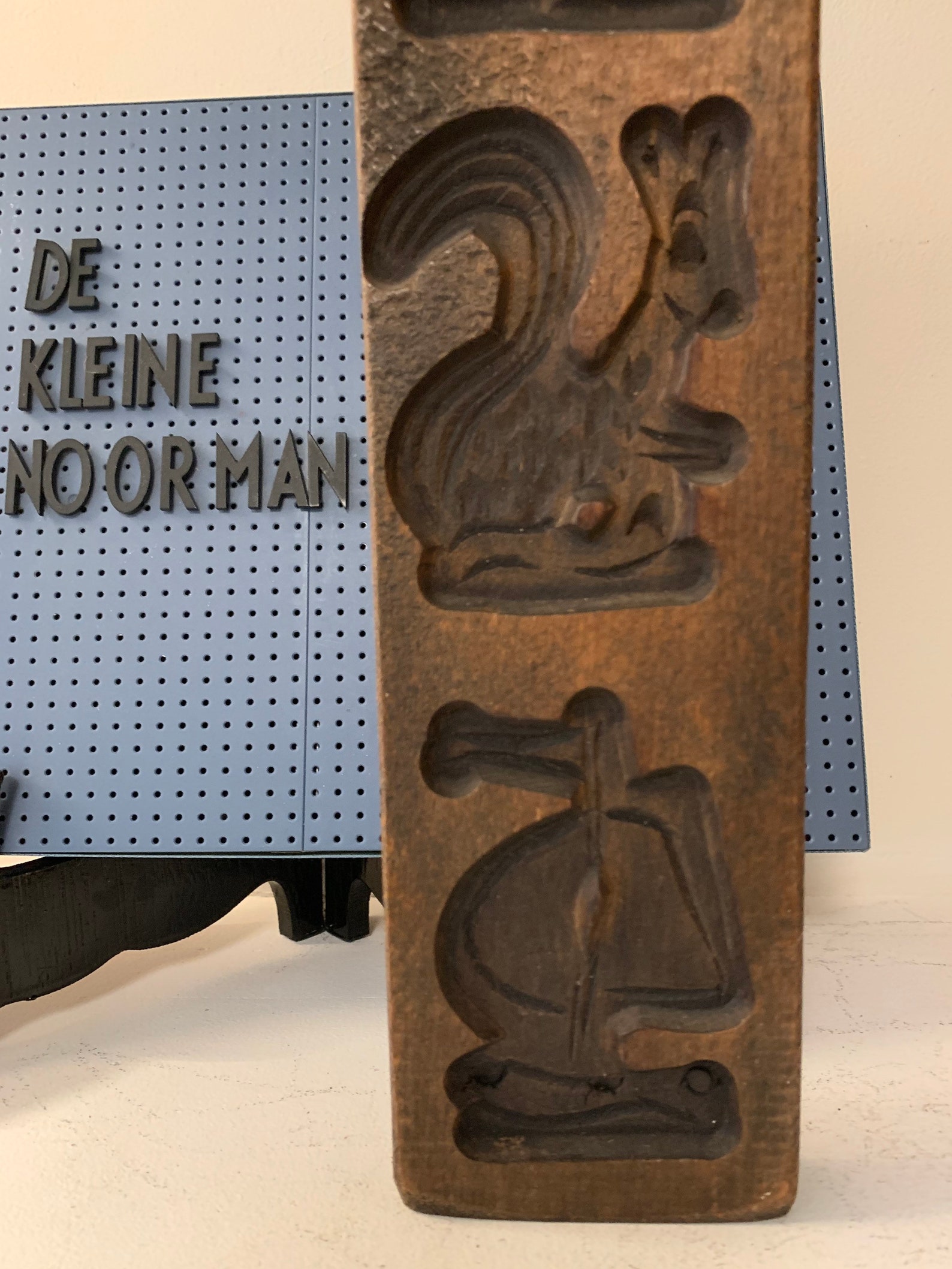 Set of 2 Wooden Speculoos Cookie Moulds Speculaasplanken Etsy