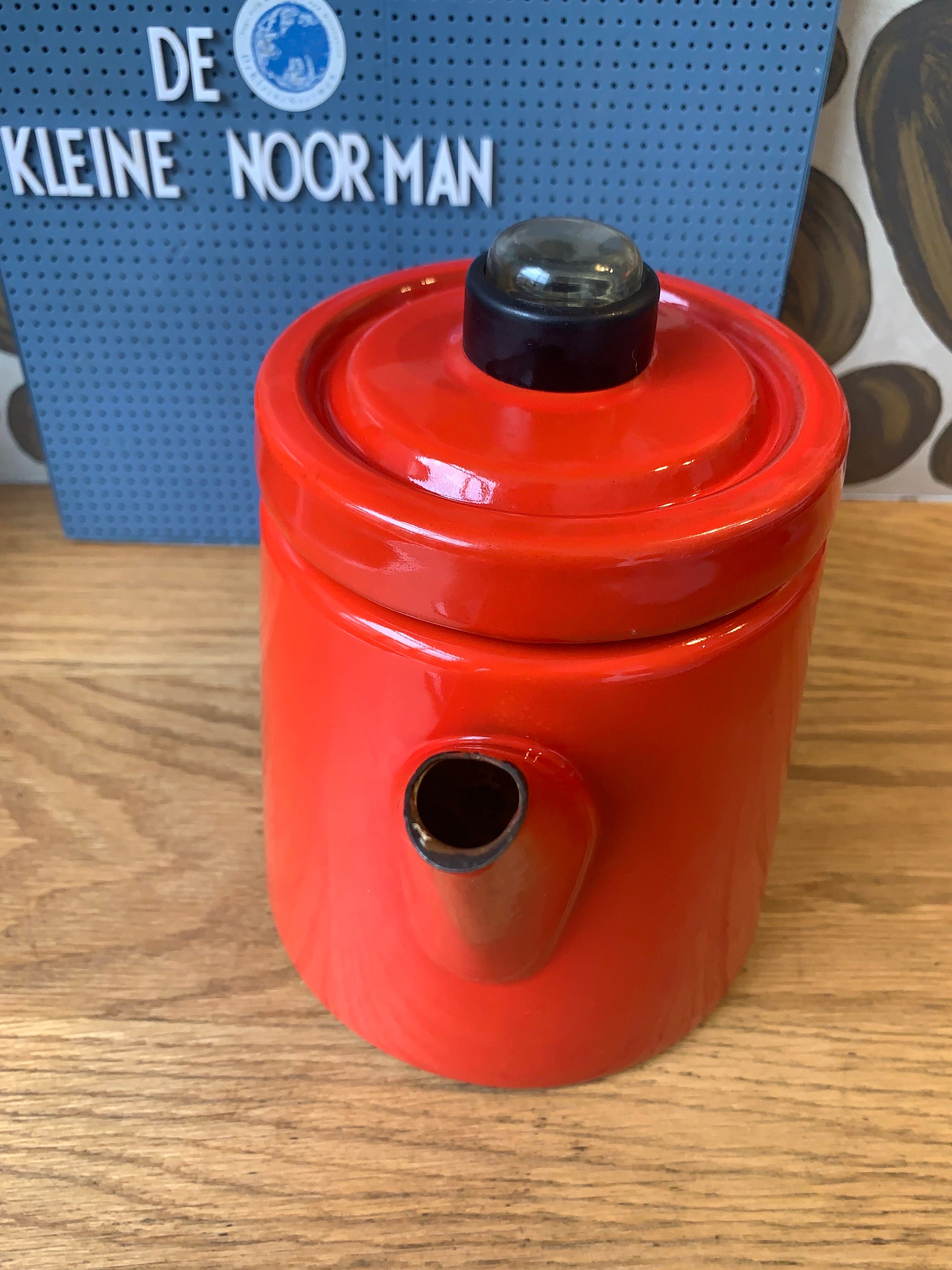 Vintage Finel ARABIA / Made in Finland / Enamel Coffeepot / Design