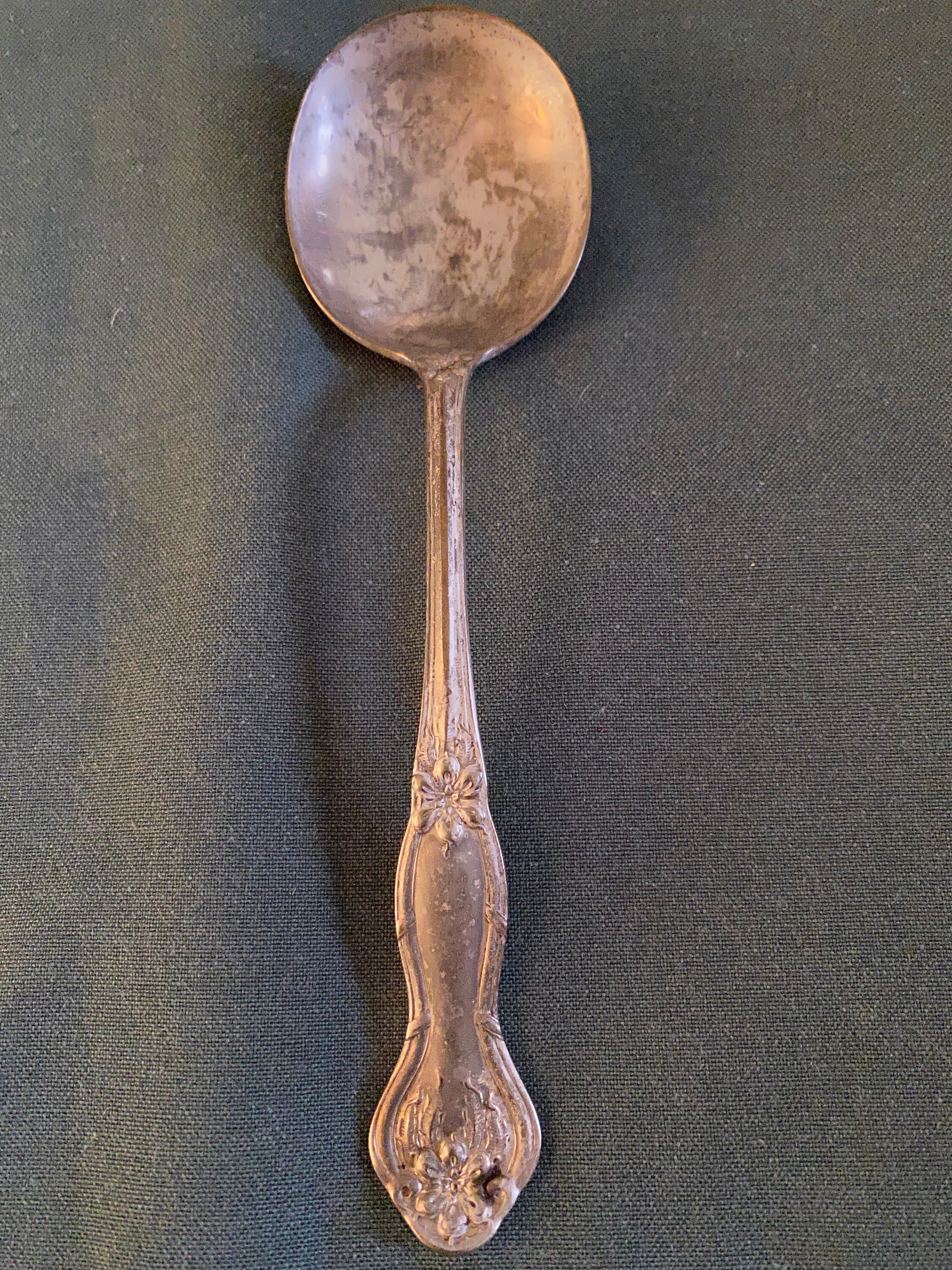 American SP Co XX Silver Plated Serving Spoon - Paragon Pattern - Vintage