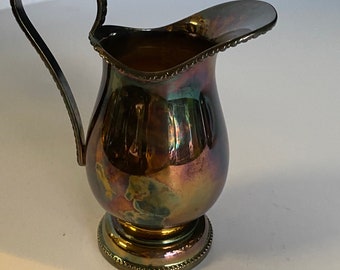 Vintage Silver Plated Creamer / Small Milk Jug - Made in England