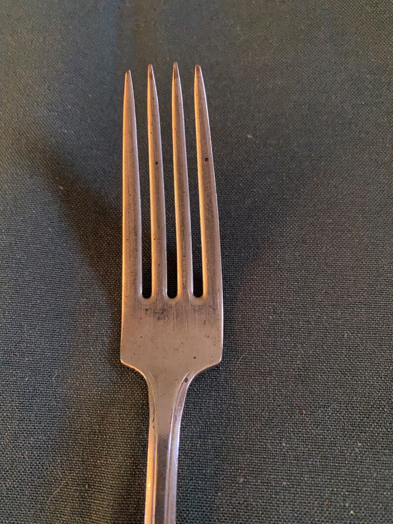 Permabrite Stainless Steel Dinner Fork PBT1 Made in Japan Etsy