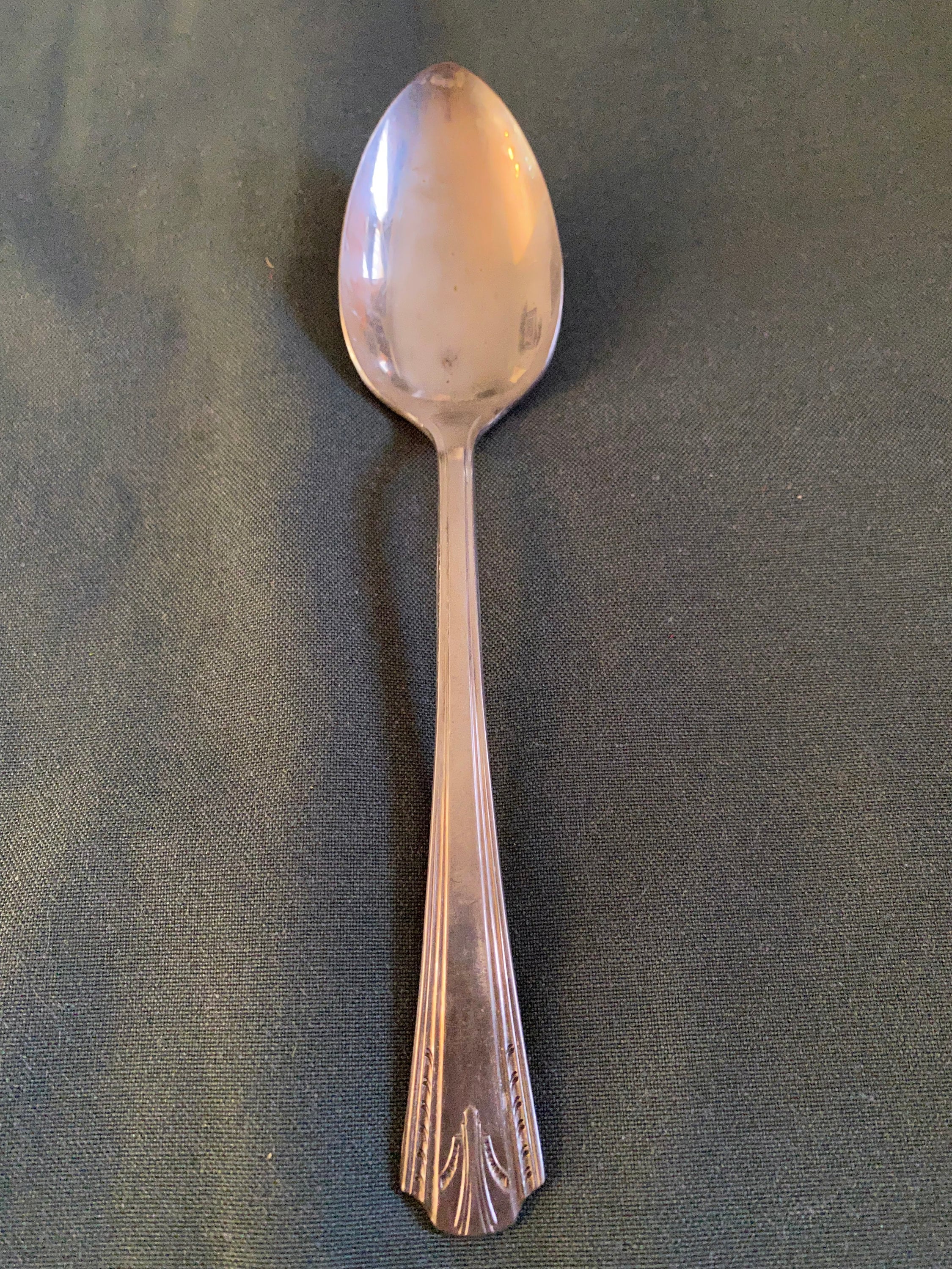 Vernon silver plate spoon clearance