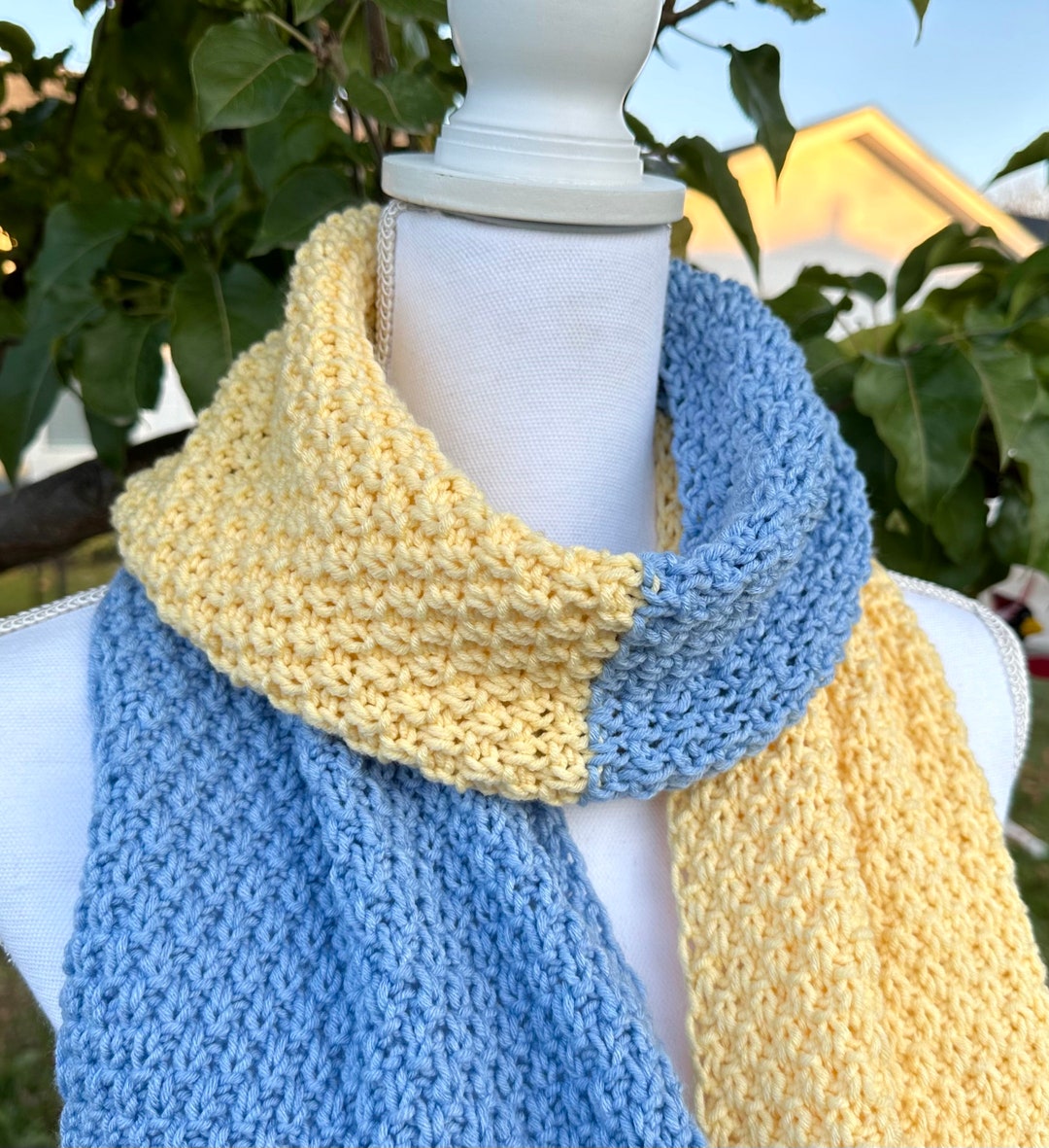Bianca Rachele Hand Knit Cowl Scarf-  Brown