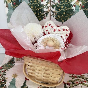 READY TO SHIP - Christmas Gift Basket - Handcrafted Holiday Gift Basket