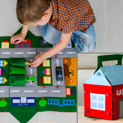 Baby Sensory Board Toddler Quiet Toy Activity Board Car Play Etsy