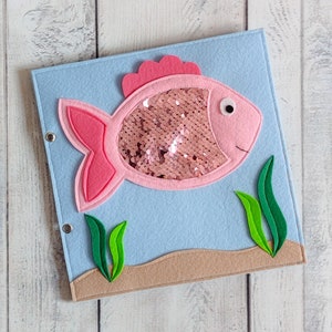 Busy book page Toy for 1 Year Old Baby quiet book Montessori activity book One page 0-2 year
