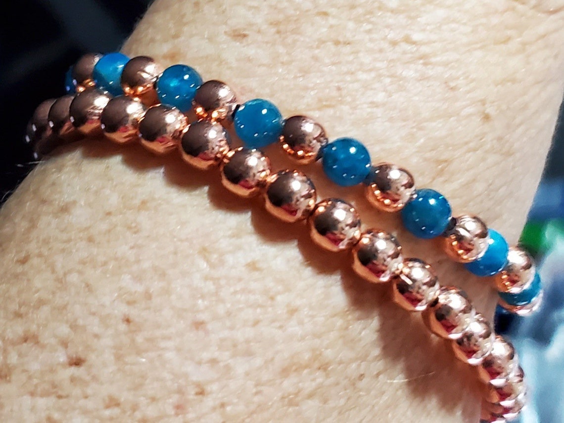 Pair of Copper bracelets for arthritis relief. One bracelet Etsy