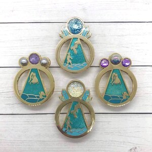 Fantasy Atlantis Ring Pin