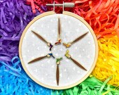 Paintbrush Pins Of Many Colors