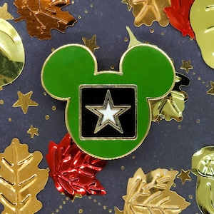 Militär Maus Army Fantasy Pin