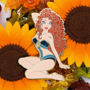 Burgfräulein Merida Fantasy Pin