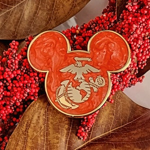 Jumbo Military Mouse Marine Fantasy Pin