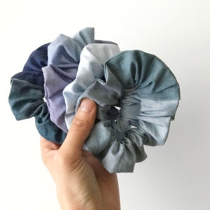 Ombre Scrunchies // 100% Cotton Printed/ Multiple Color Options/ One Size / READY TO SHIP