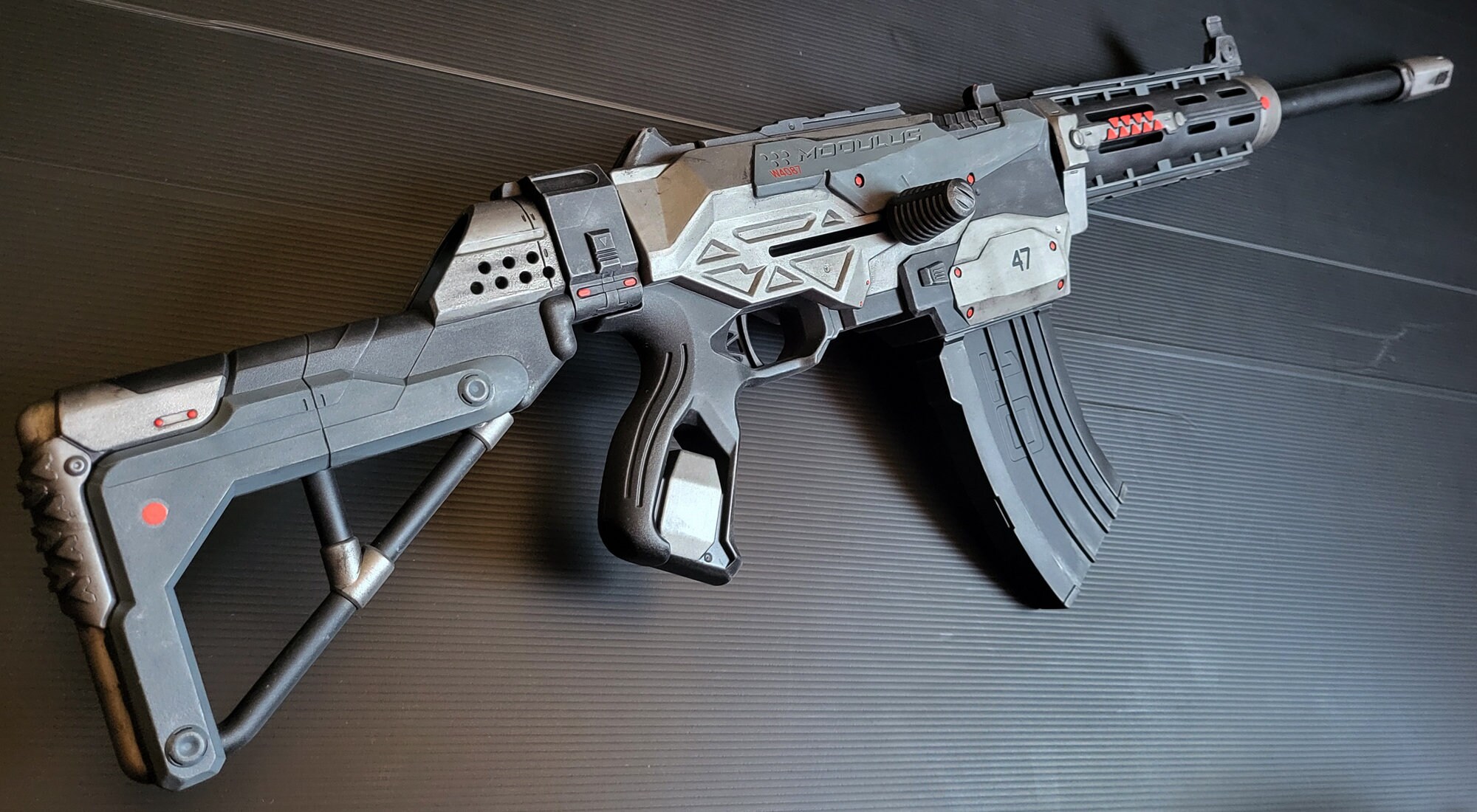 Fichier 3D Pistolet blaster DE-10 Réplique Star Wars Prop ⭐ ·Modèle à