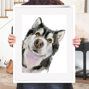 Custom Pet Portrait Painting, personalized pet portrait, dog portrait, hand painted portrait, watercolor pet portrait, Ukraine, Ukraine shop