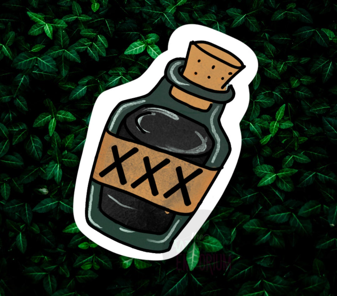 3 Poison Sticker / Horror Sticker / Murder Sticker / - Etsy